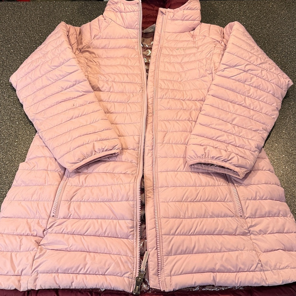 Columbia Purple Quilted Hooded Jacket - size XL - Picture 7 of 8